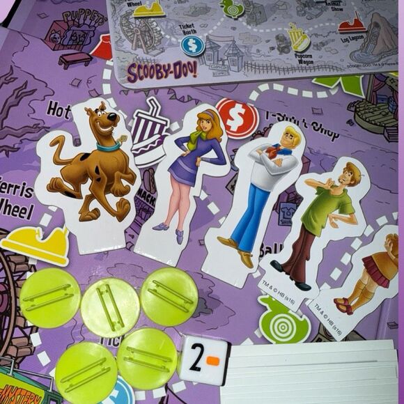 Open Box Scooby-doo Fright at the Fun Park Game Complete - Picture 7 of 12